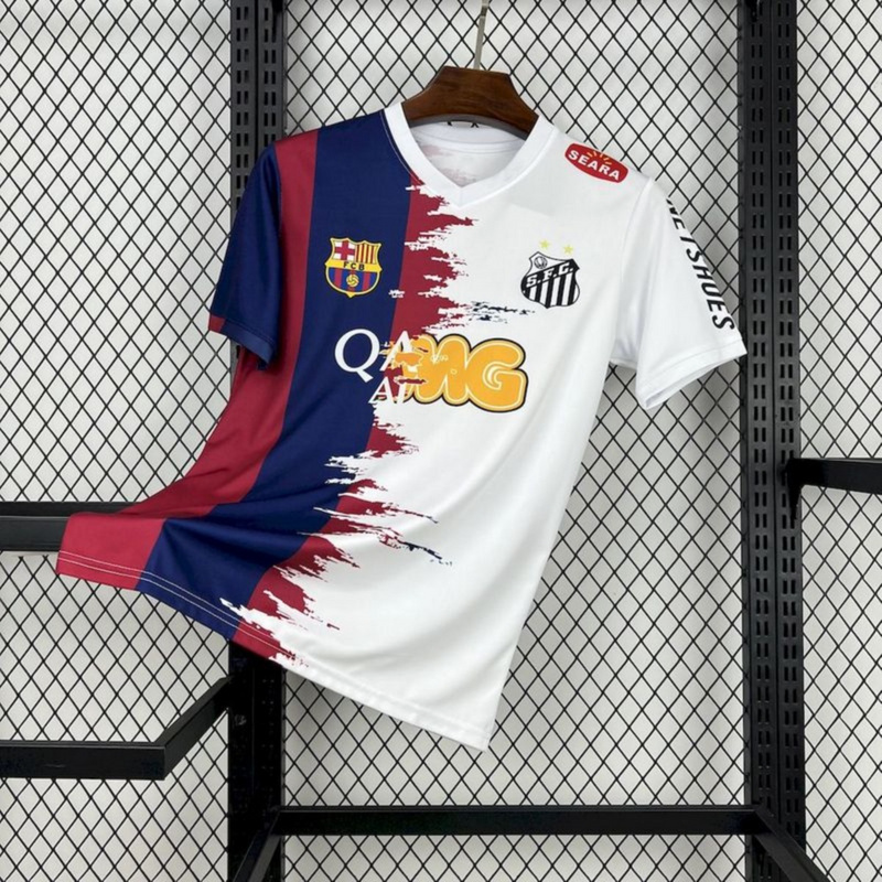 2025/26 Neymar da Silva Santos Júnior Barcelona-Santos Jersey Fan Version