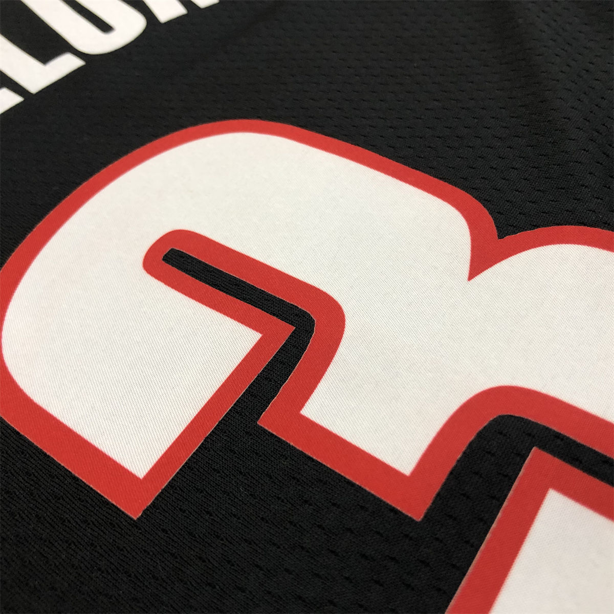 NBA Portland Trail Blazers V-Neck Black Jersey McCOLLUM#3 S-XXL
