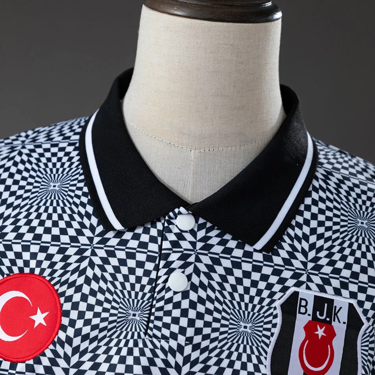 Retro Besiktas 1991/92 Home Jersey Fan version
