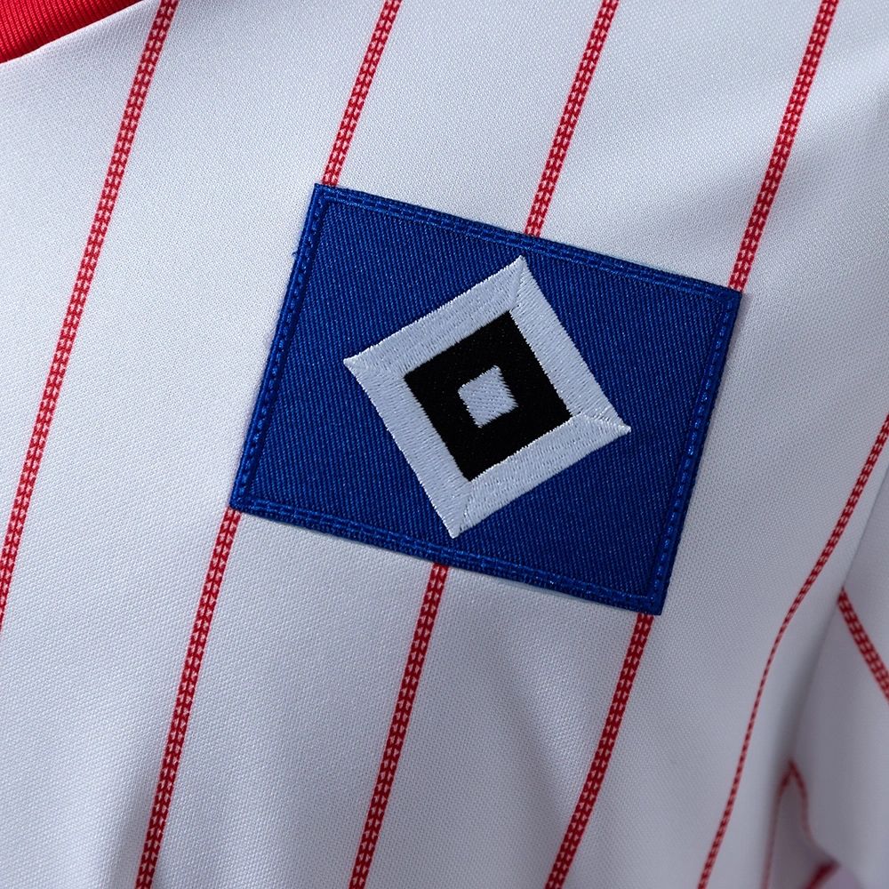 Retro Hamburger SV 1984 Home White jersey Fan Version