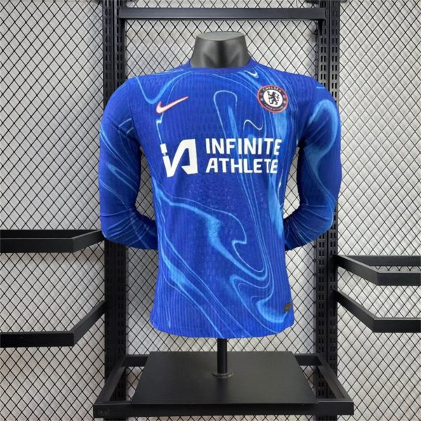 24/25 Chelsea Home Jersey Long Sleeve Player Version