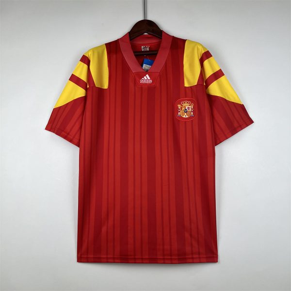 Retro Spain 92/94 Home jersey Fan Version