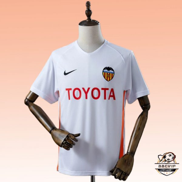 Retro Valencia 06/07 Home jersey Fan Version