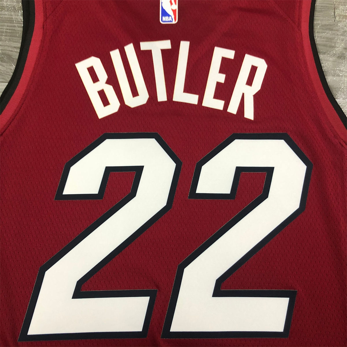 NBA Miami Hearts V-Neck Red Jersey BUTLER#22 S-XXL