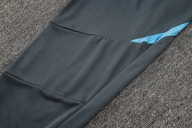 24/25 Argentina Dark grey Long-sleeved half-pull training kit Football team kit