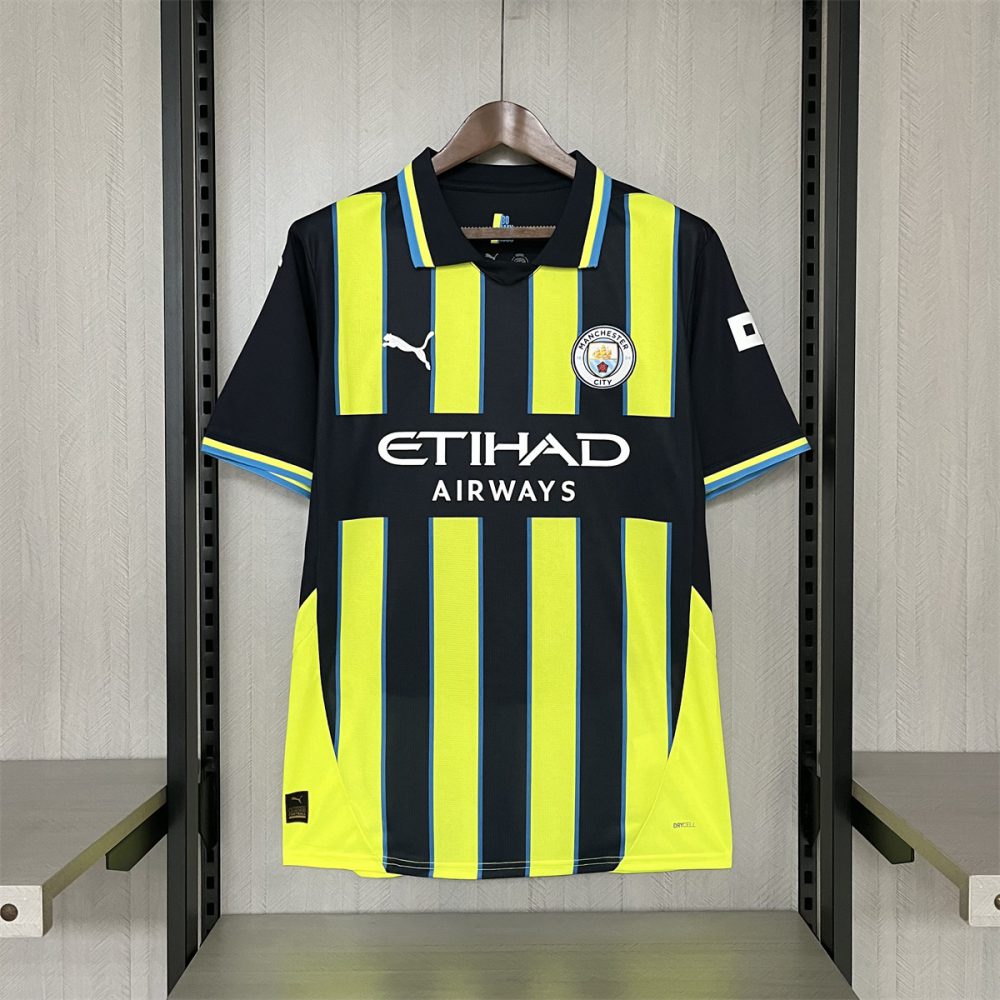 2024/25 Manchester City Away Jersey Fan Version