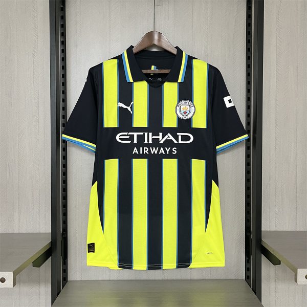 2024/25 Manchester City Away Jersey Fan Version