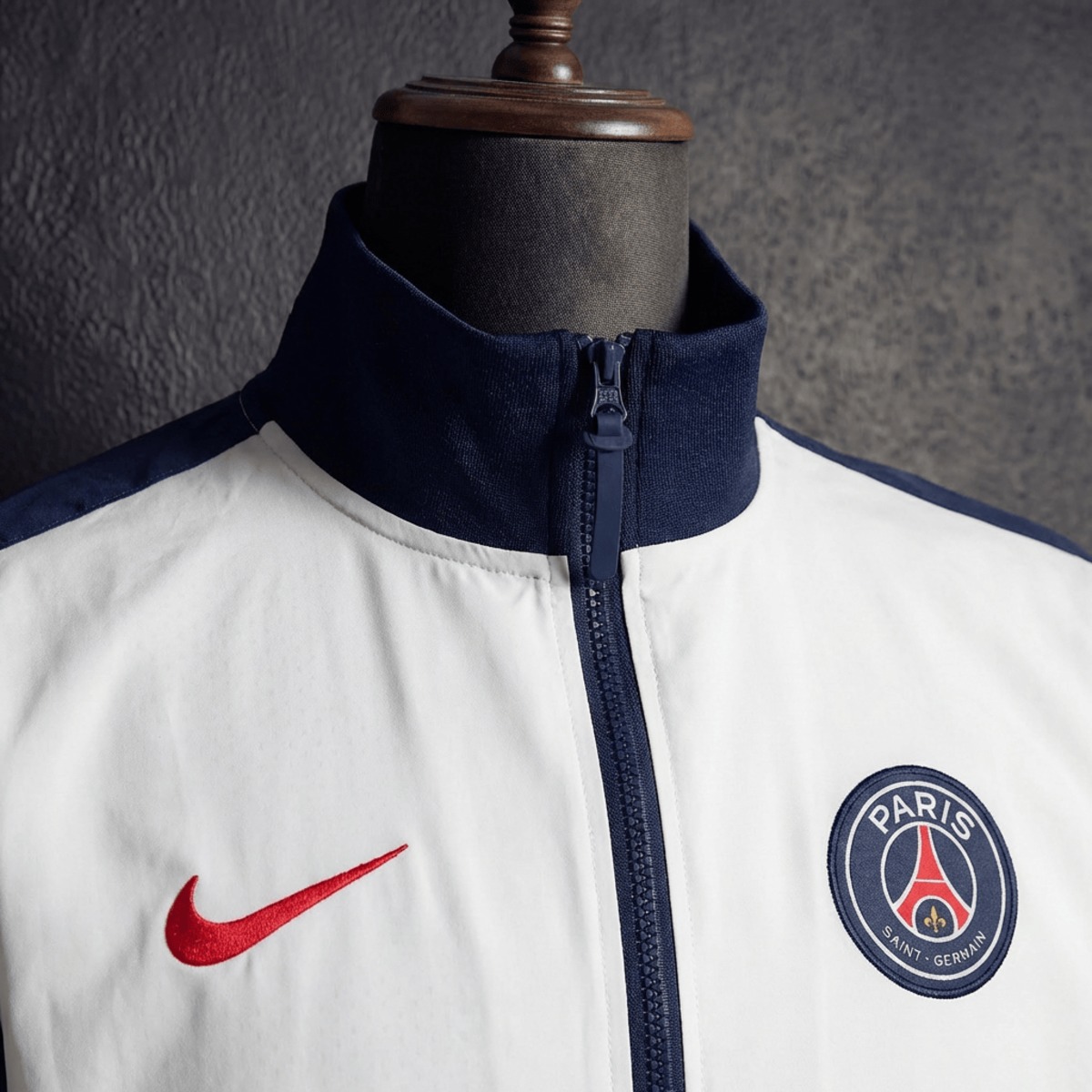 2025/26 PSG White Windbreaker Sport Unifom
