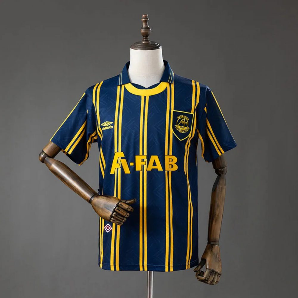 Retro Aberdeen 1993/94 Away Jersey Fan Version
