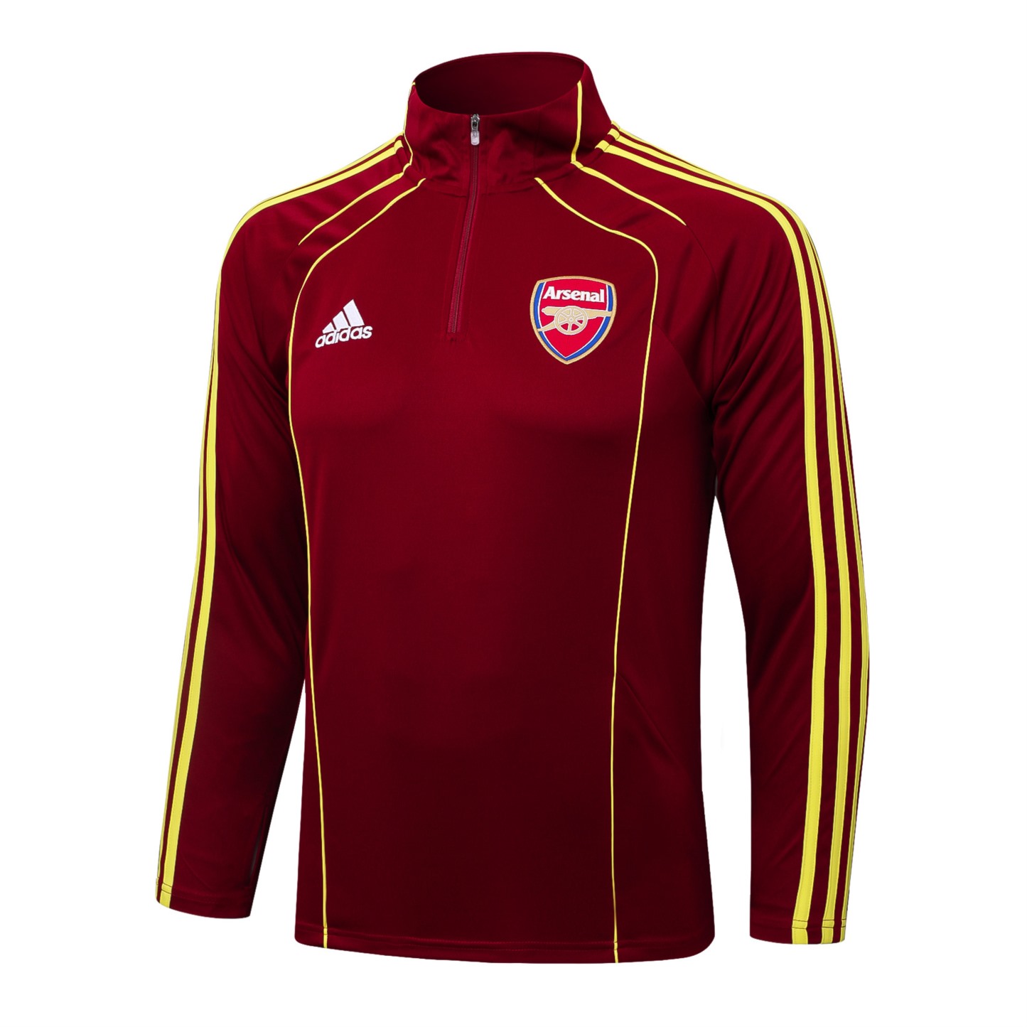 202526 Arsenal red Long-sleeved half-pull training kit Football team kit
