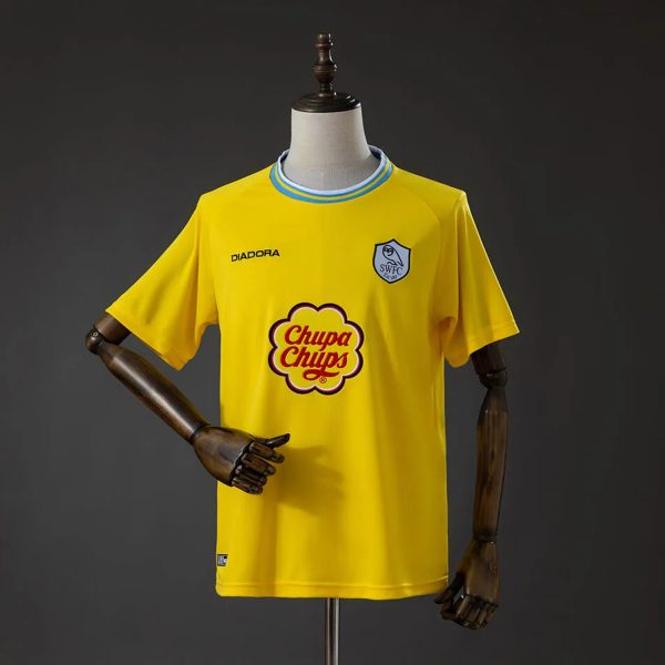 Retro Sheffield Wednesday F.C. 2001 Away Jersey Fan Version