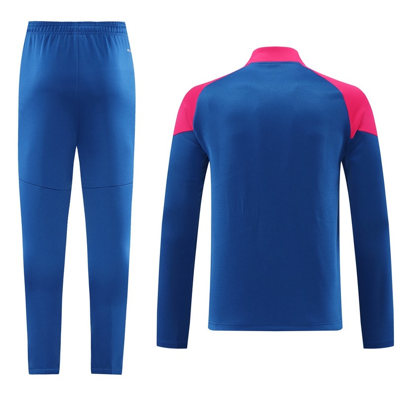 2024 AC Milan Blue Jacket Training Suit Set Football Team Shirt Sports Fashion