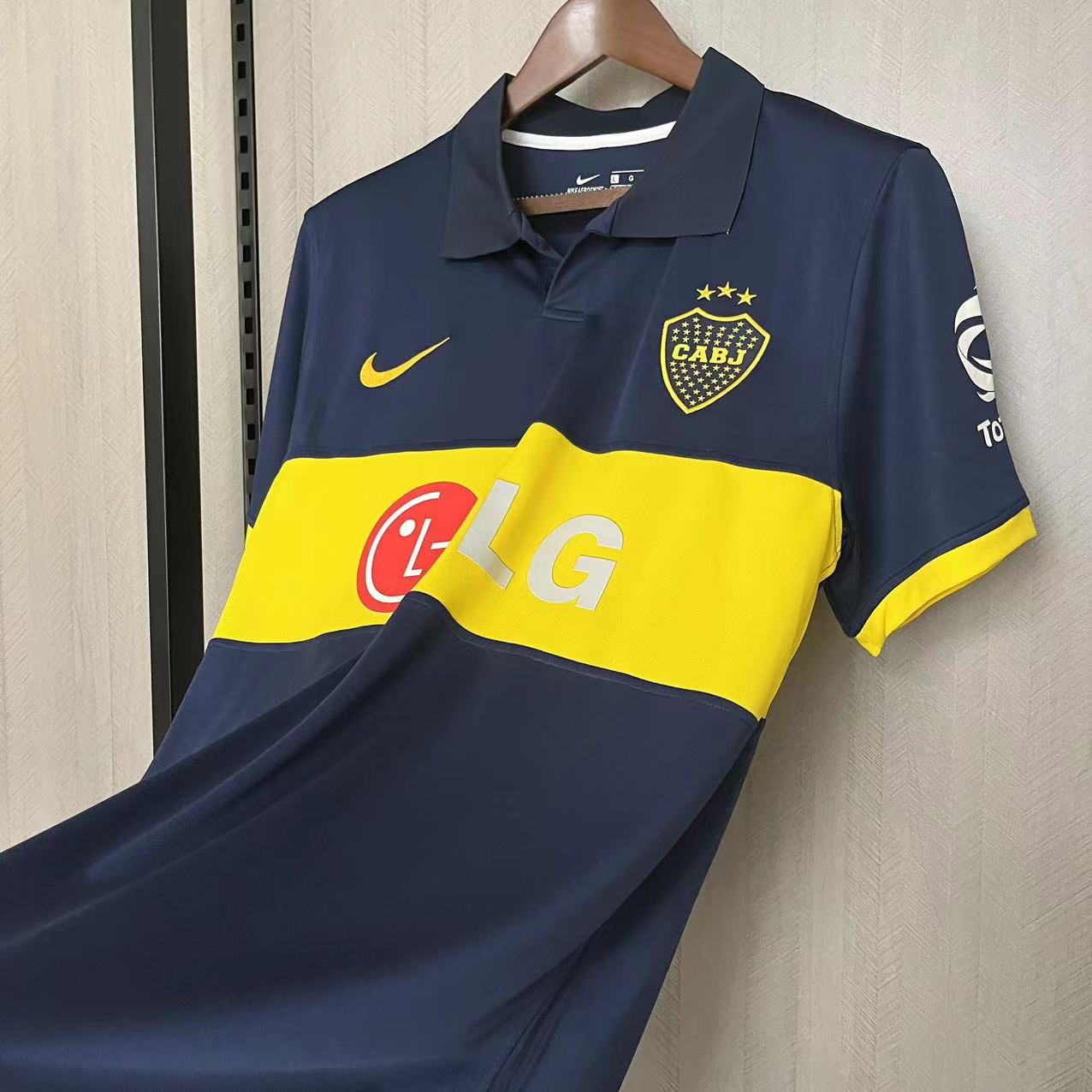 Retro Boca Juniors 09/10 Home jersey Fan Version