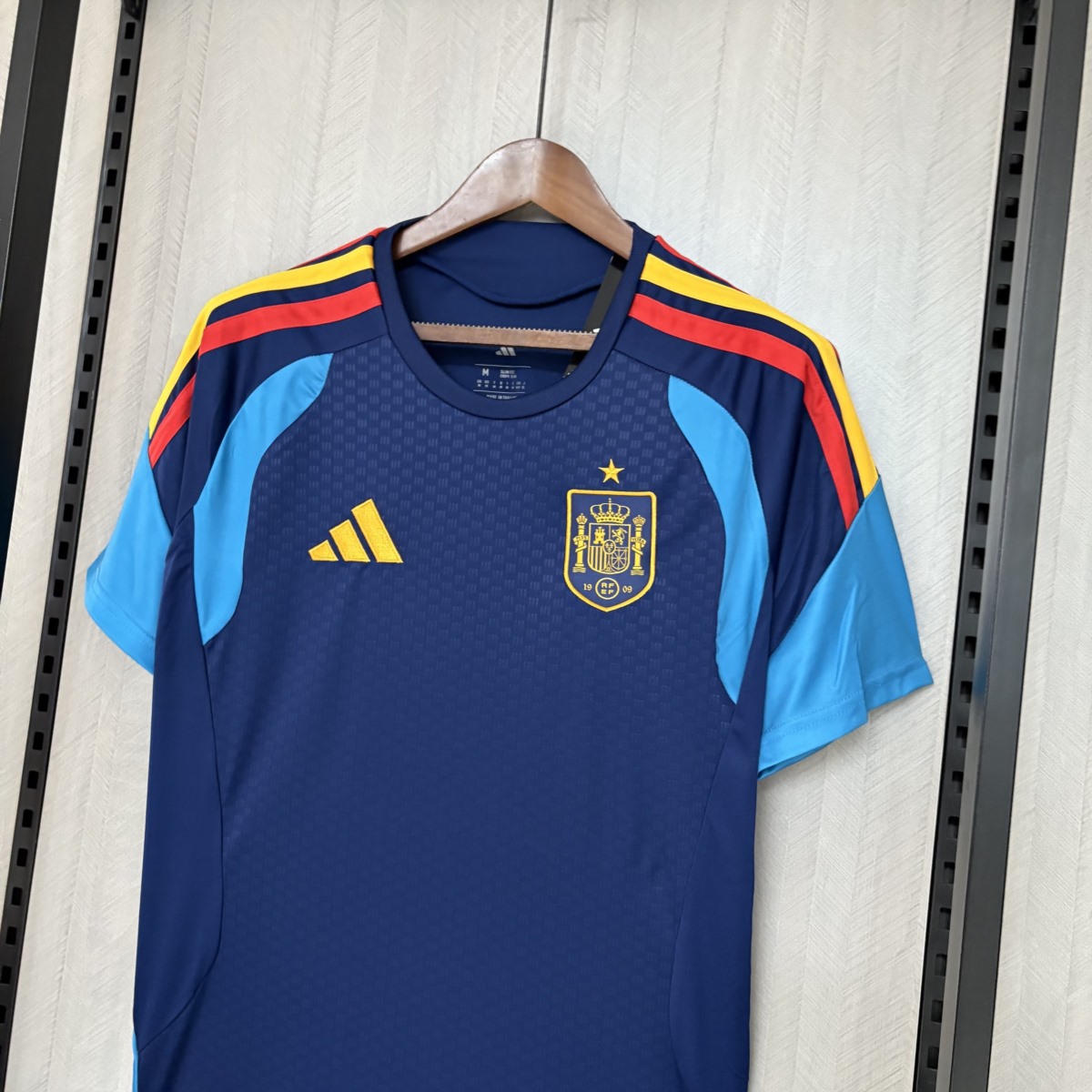 2026 Spain Training Royal Blue Jersey Fan Version