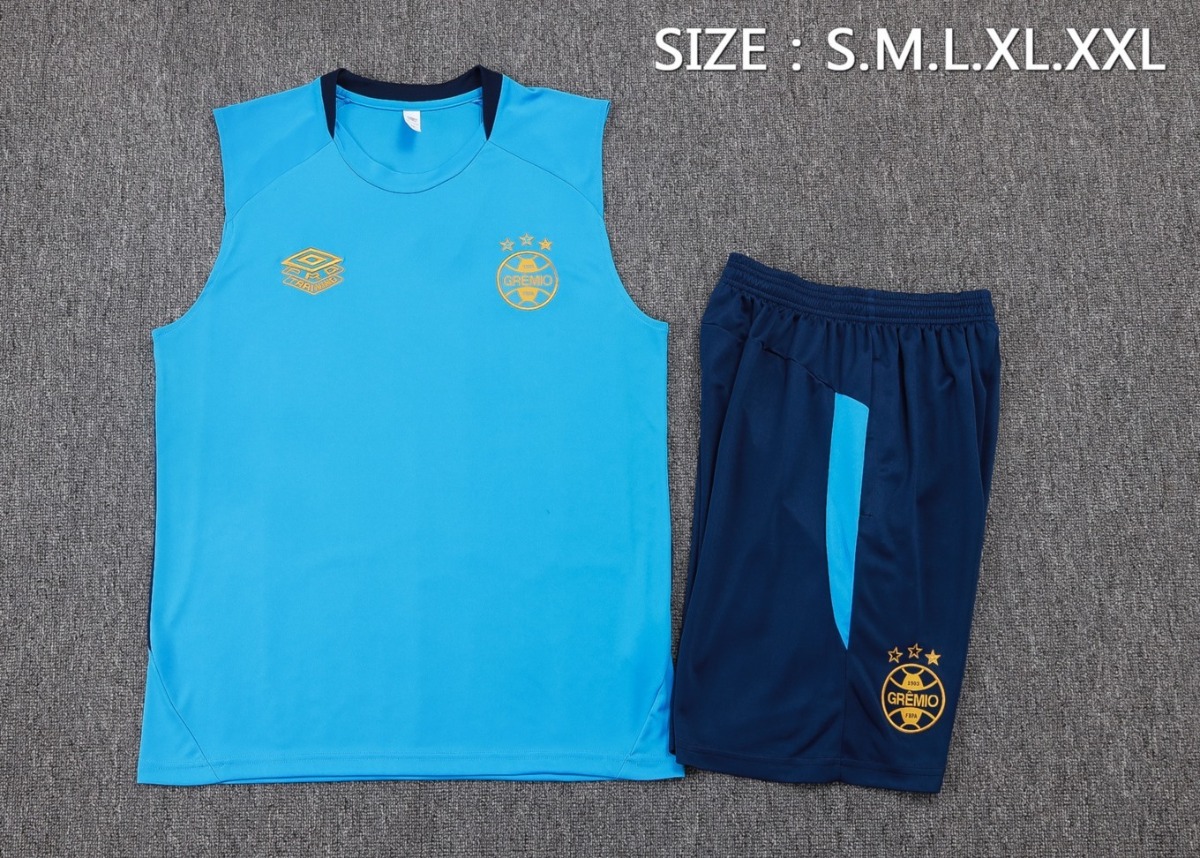 2026 Gremio Sky blue Training Set Shirt and Shorts