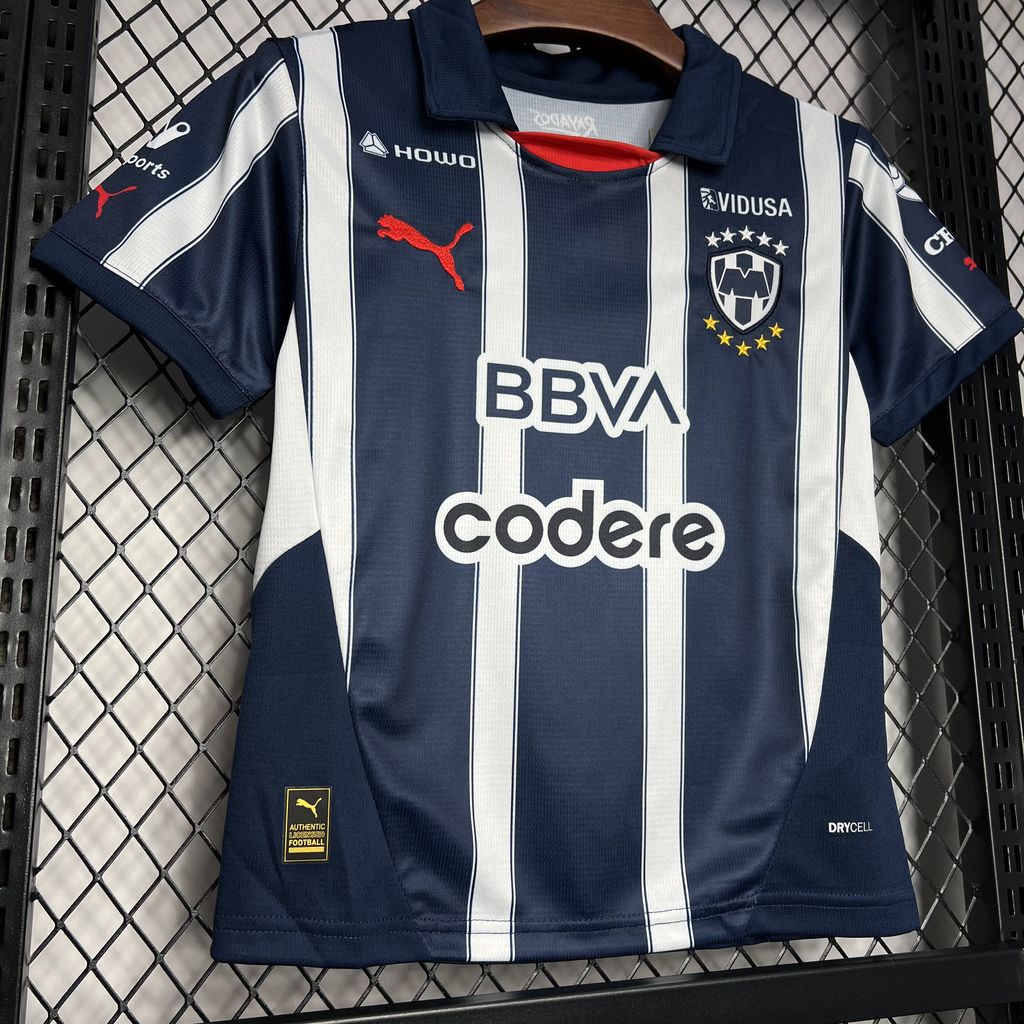 24/25 Monterrey Home jersey Kid Kits Size 16-28