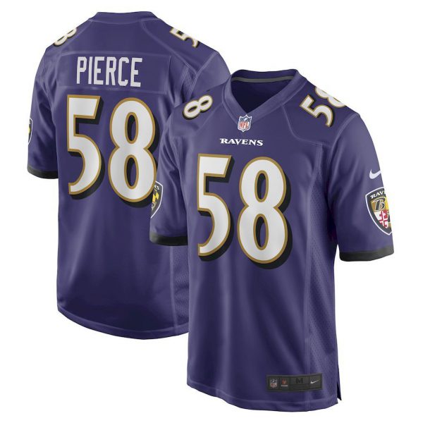 NFL Baltimore Ravens Jeysey PIERCE #58