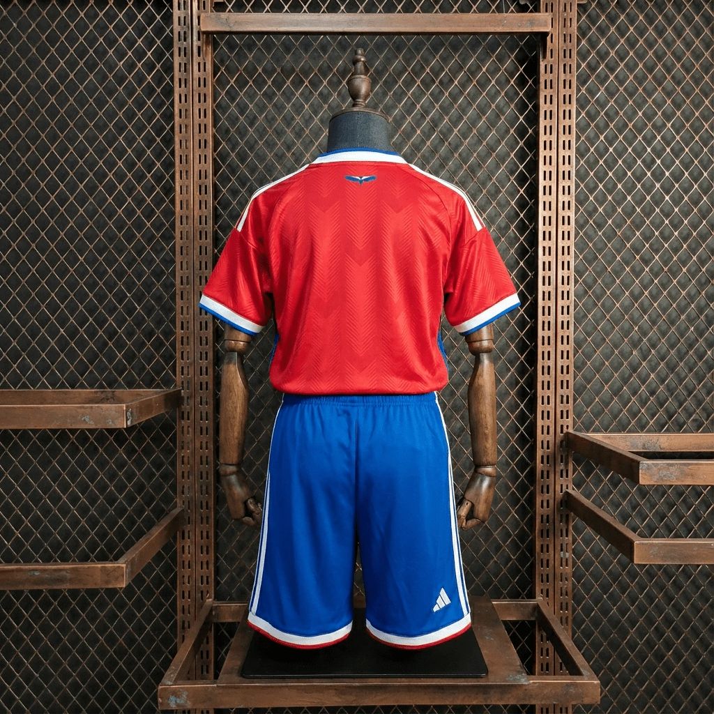 2025/26 Chile Home jersey kids Kits size: 16-28