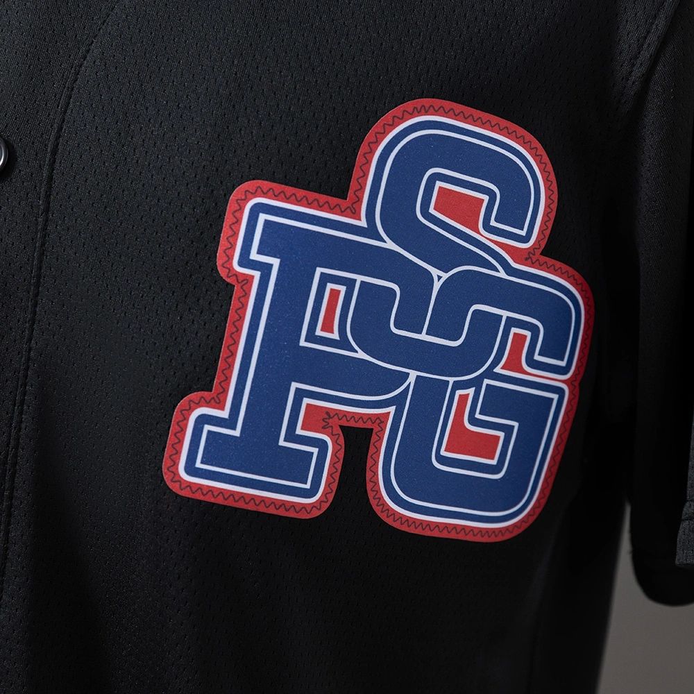 2025/26 PSG US Pack Full-Button Baseball Black jersey Fan version