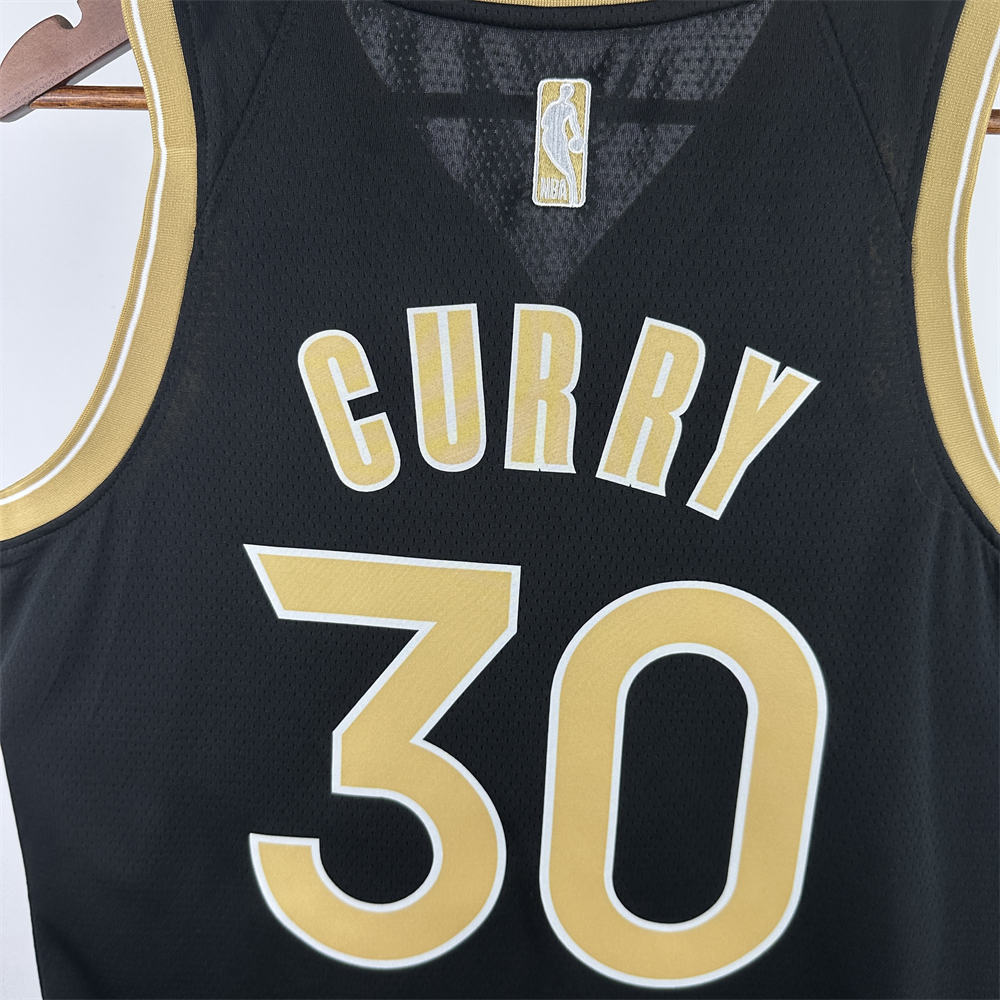 NBA Golden State Warriors 2024 Honor Edition Black Jersey CURRY#30 S-XXL