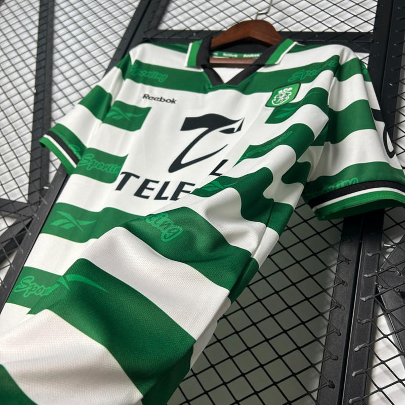 Retro Sporting Lisbon 99/00 Home jersey Fan Version