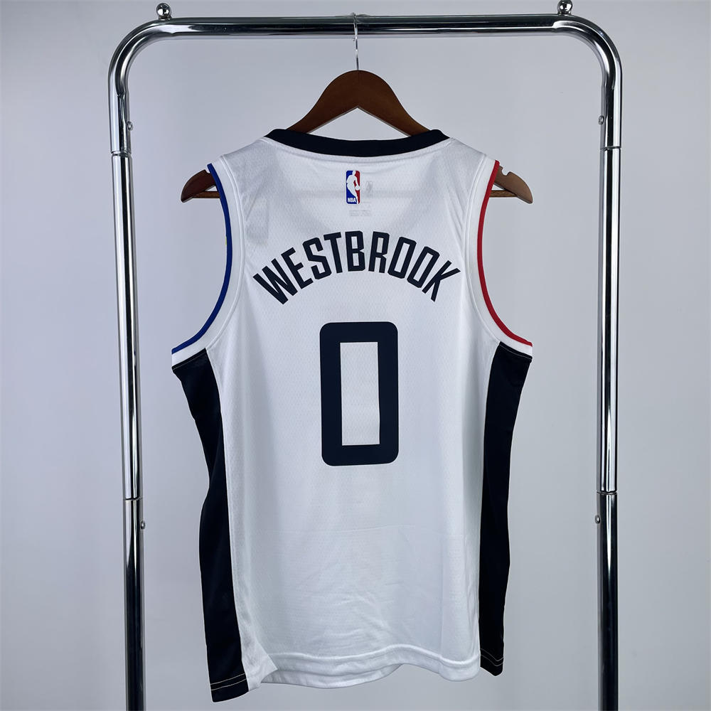 NBA Los Angeles Clippers Jersey WESTBROOK#0 S-XXL