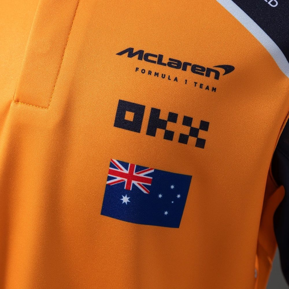 F1 Racing McLaren Team 2025 Orange Suit POLO PIASTRI #81