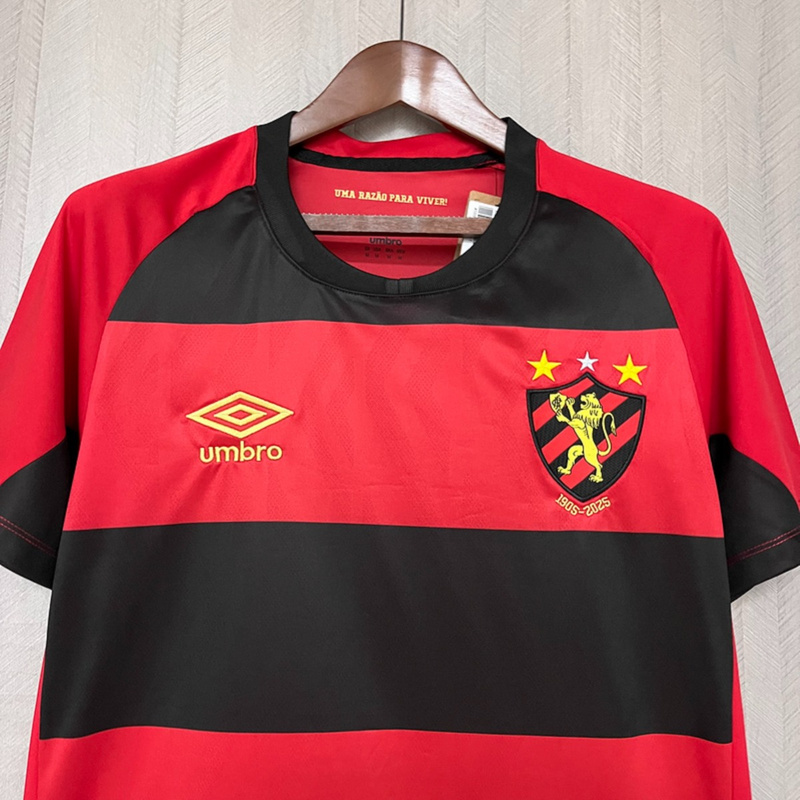 2025/26 Sporting Recife Home jersey Fan Version