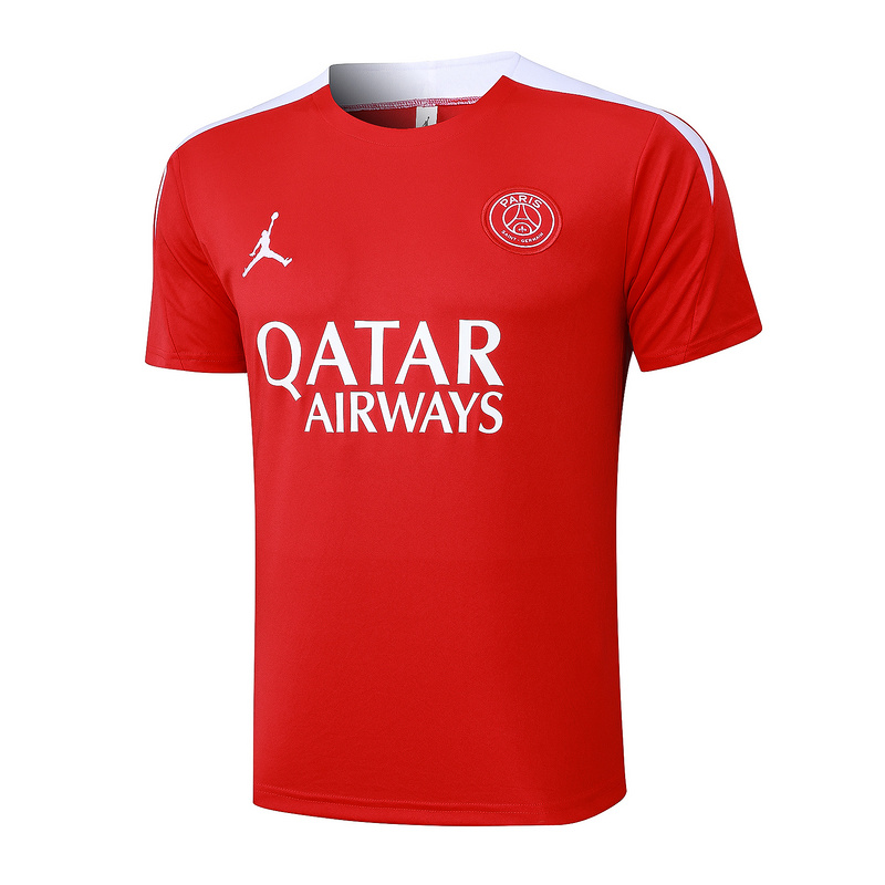 24/25 Paris Red Training Set Shirt and Shorts