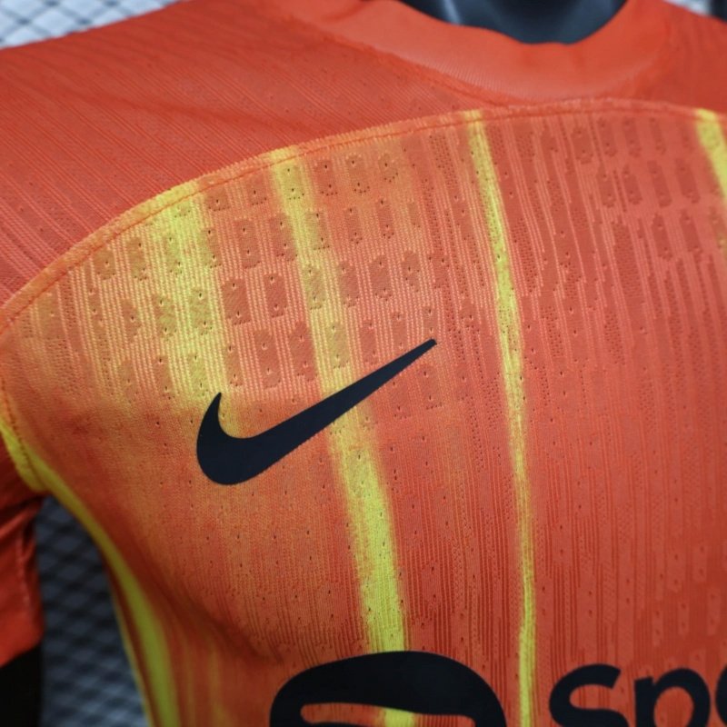 2025/26 Barcelona Orange Training jersey Player Version