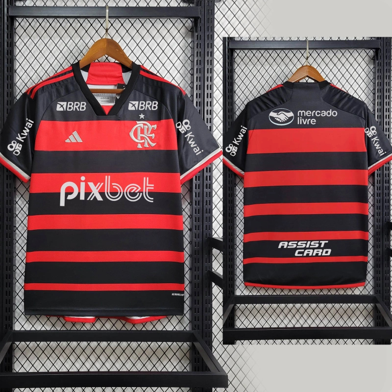 24/25 Flamengo Home Jersey Fan Version