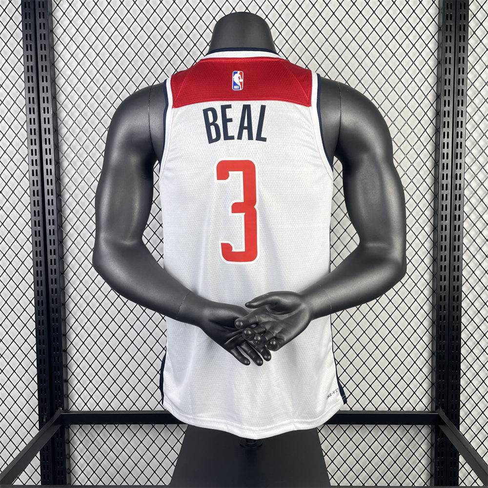 NBA Washington Wizards BEAL#3 2022/23 Swingman White Jersey S-XXL