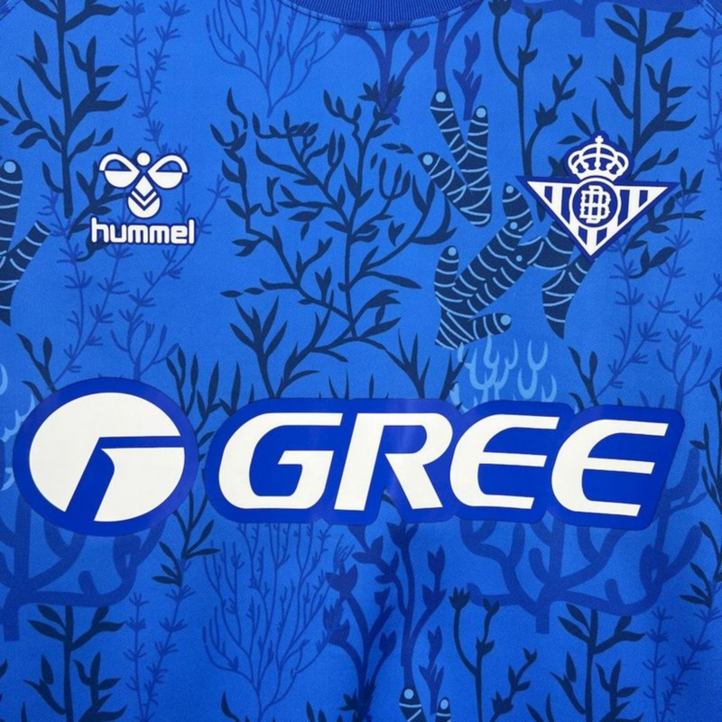 2024/25 Real Betis GK Sustainability Edition Blue Jersey Fan Version