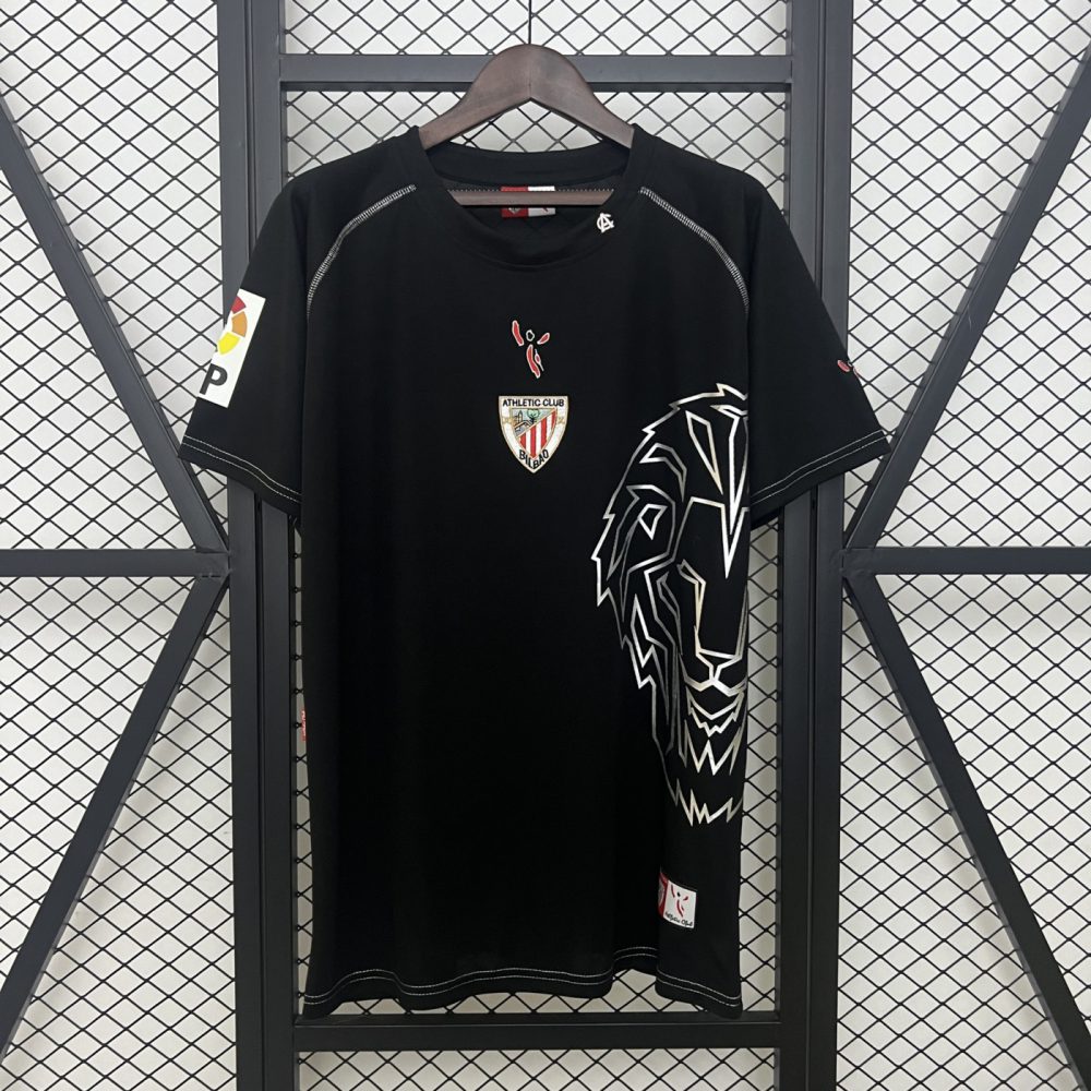 Retro Athletic Bilbao 05/08 Black jersey Fan Version