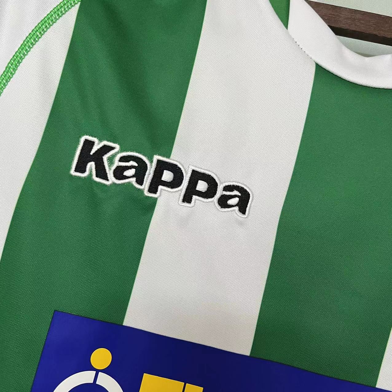 Retro Real Betis 01/02 Home jersey Fan Version
