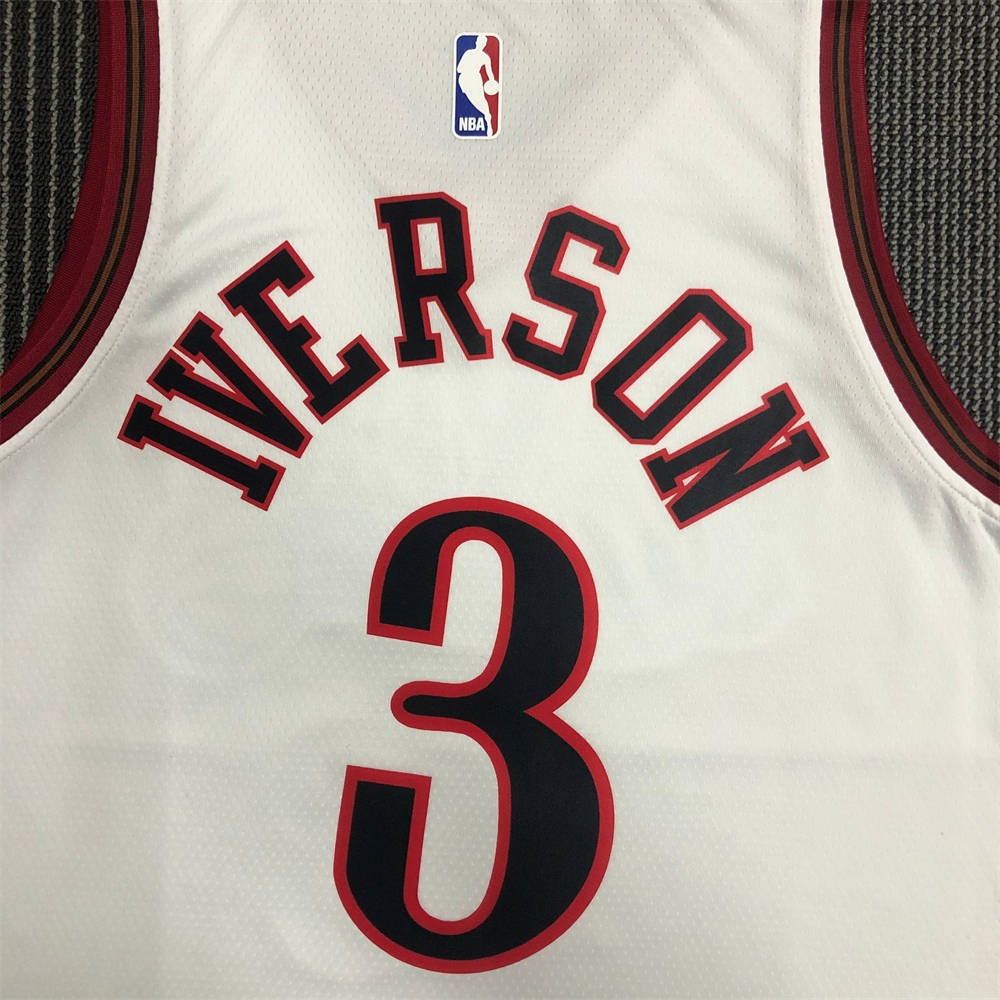 NBA Philadelphia 76ers Jersey IVERSON#3 S-XXL