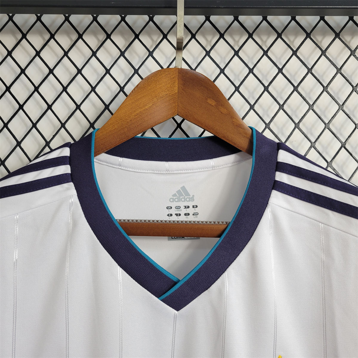 Retro Real Madrid 12/13 Long Sleeve Home jersey Fan Version