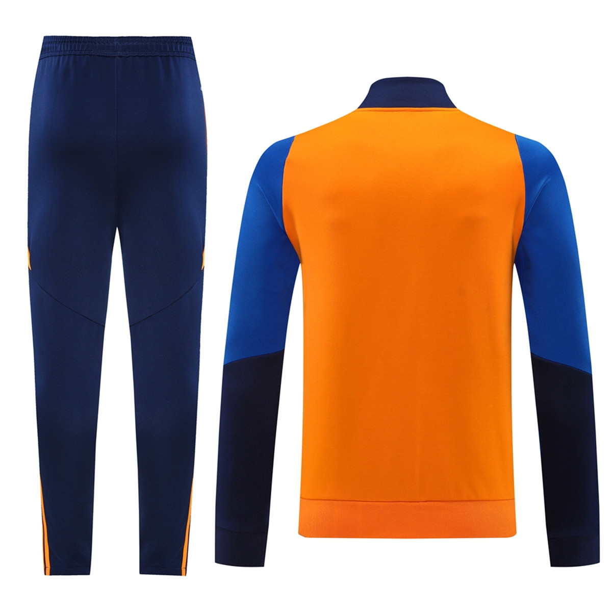 2024 Juventus Orange Jacket Training Suit Set Football Team Shirt Sports Fashion