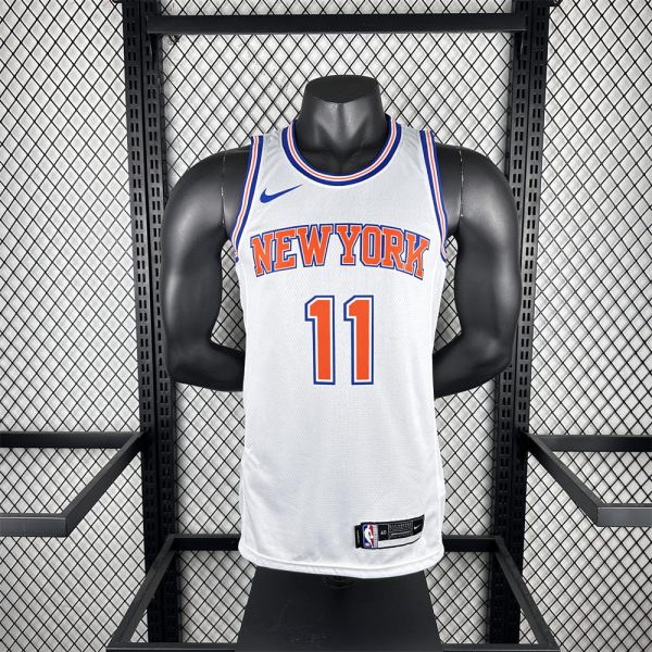 NBA New York Knicks 2019 Round Neck White jersey BRUNSON#11 S-XXL