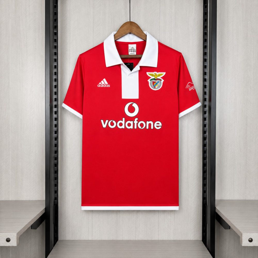 Retro Benfica 2004/05 Home Jersey Fan Version