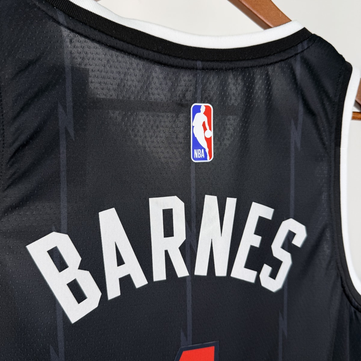 NBA Toronto Raptors 2026 City Edition Black Jersey BARNES#4
