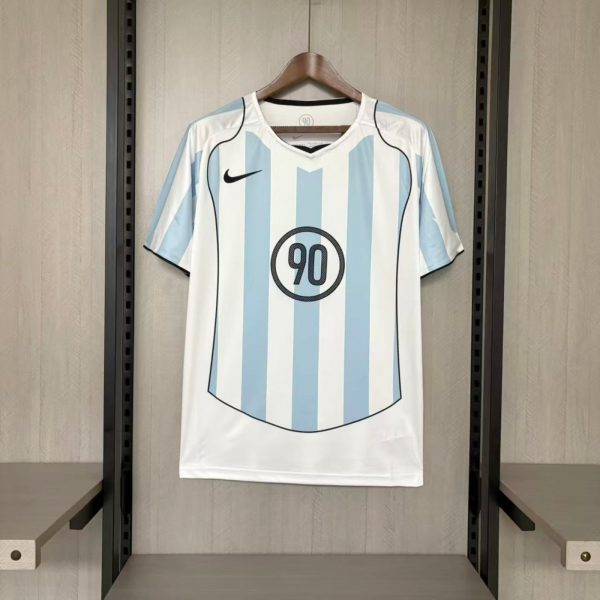 2025 Nike T90 jersey Blue and White Fan version