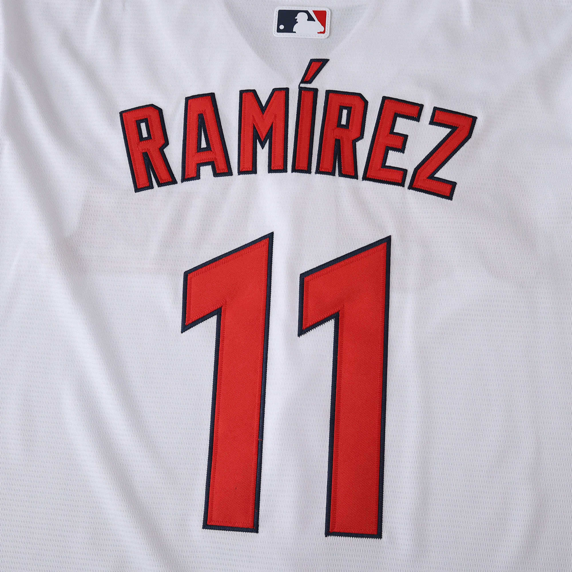 MLB 2025 Cleveland Guardians White Jersey RAMIREZ #11