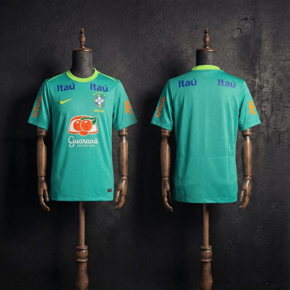 2024 Brazil Copa Edition Training Green jersey Fan Version