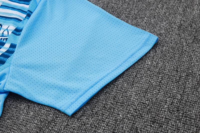 24/25 Marseilles Light blue Training Set Shirt and Shorts
