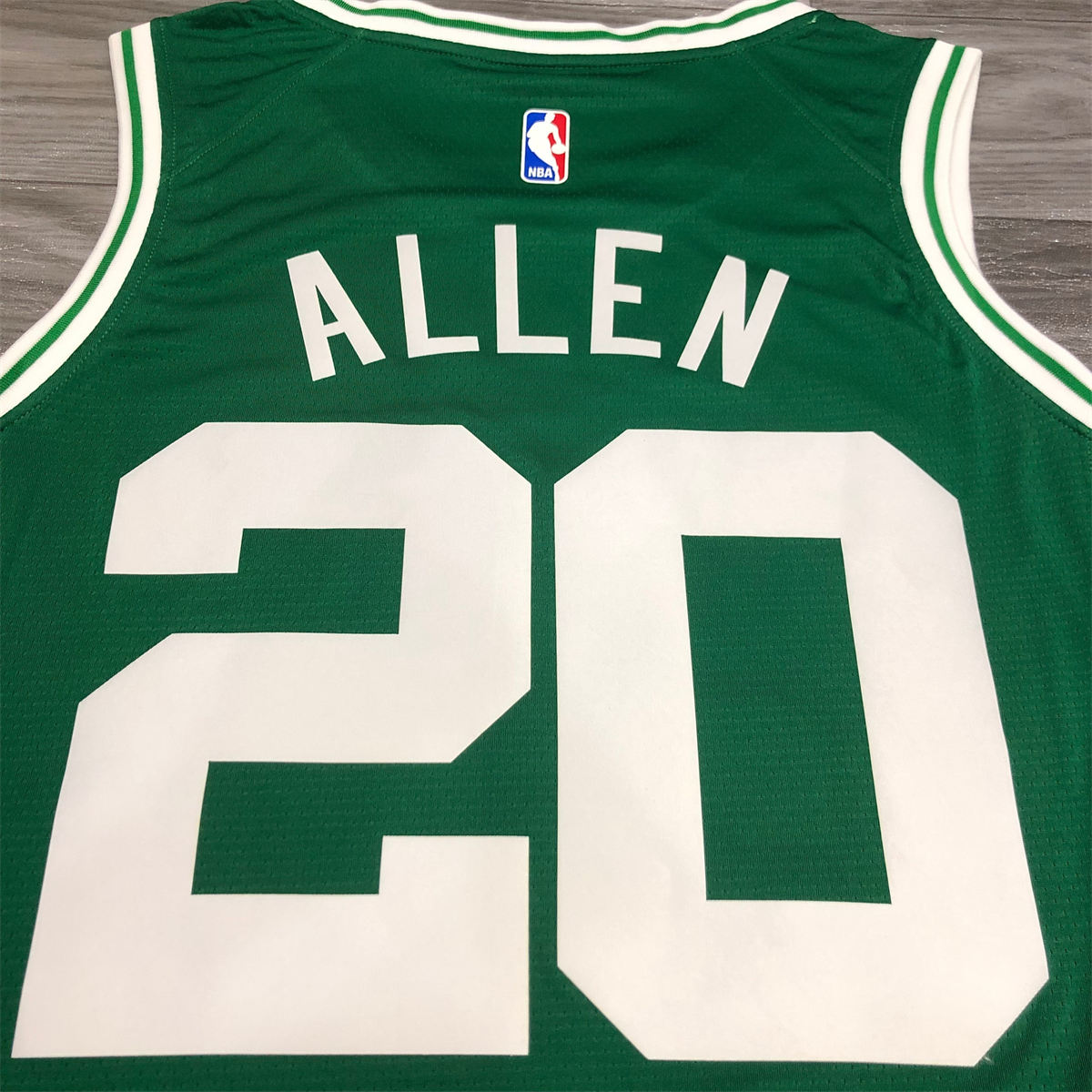 NBA Boston Celtics round neck Retro Green Jersey Allen#20 S-XXL