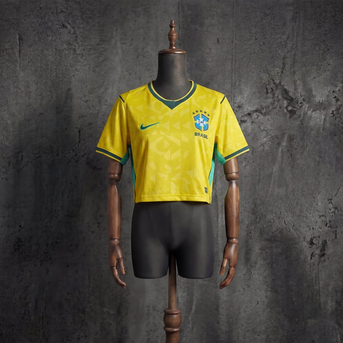 Women's Football Vest Brazil 2026 World Cup Home Jersey