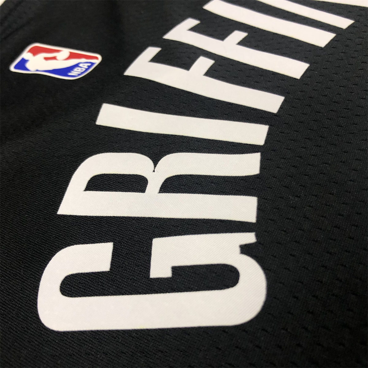 NBA Brooklyn Nets V-Neck Black Jersey GRIFFEN#2 S-XXL