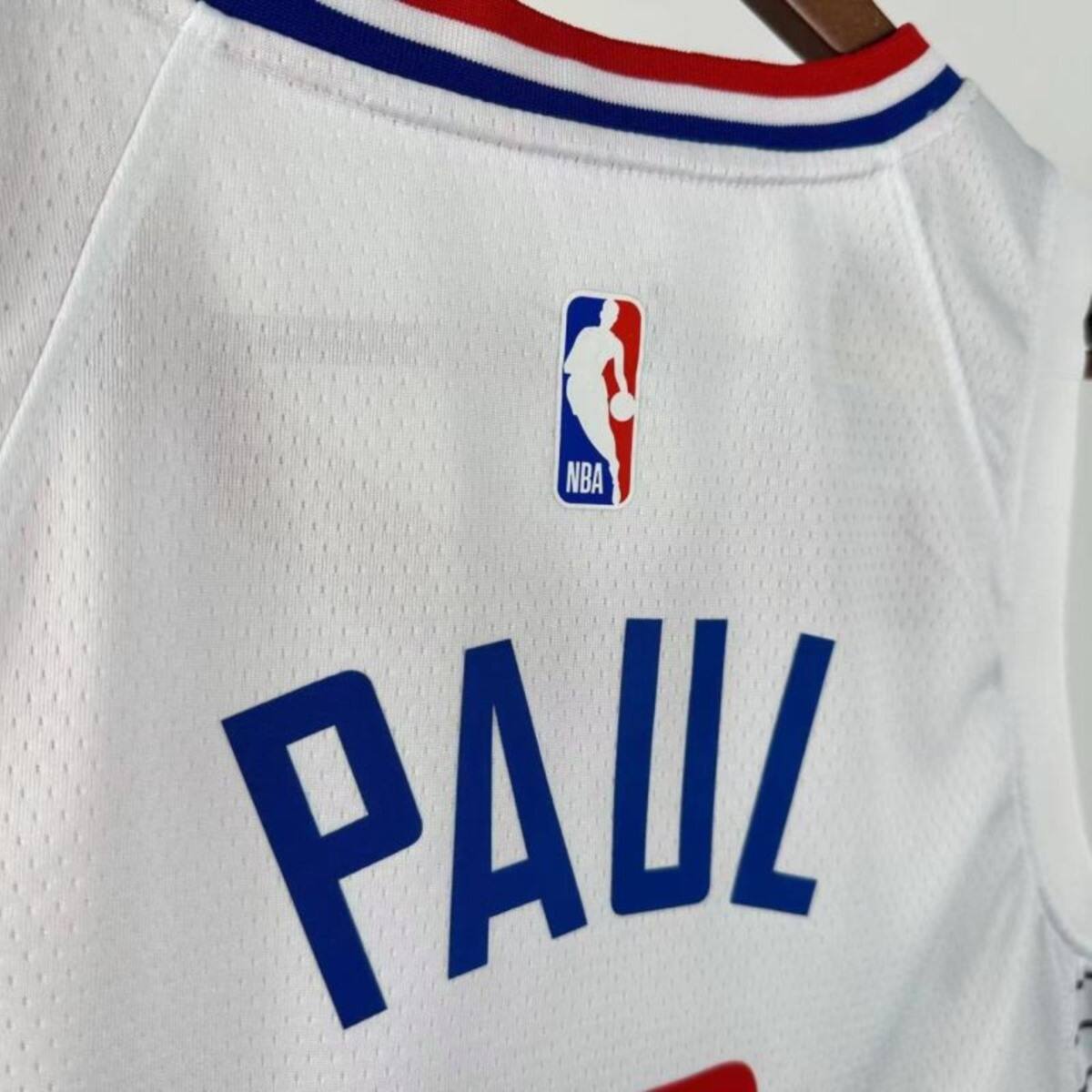 NBA Los Angeles Clippers 24/25 Round Neck White Jersey PAUL#3 S-XXL