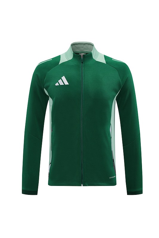 2024 Nike Green Jacket Training Suit Set Football Team Shirt Sports Fashion